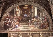 RAFFAELLO Sanzio The Expulsion of Heliodorus from the Temple oil painting artist